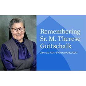 Sister M. Therese Gottschalk, SSM, 1931-2020